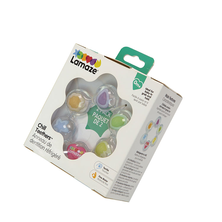 Měkký a uklidňující teether naplněný vodou